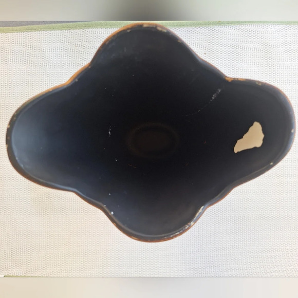 Large Georgian Style Vase 11" T Floral Motif - Picture 8 of 8